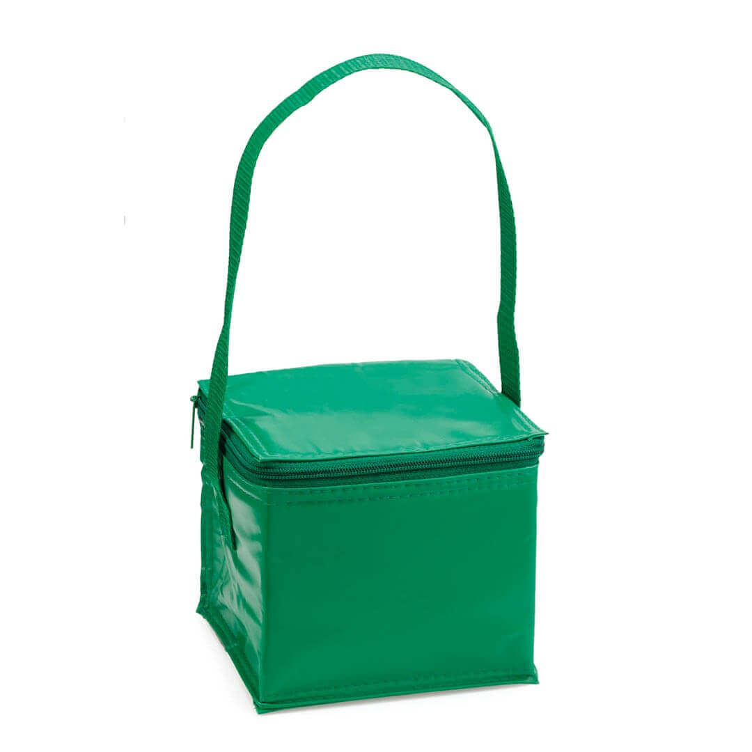green color cooler bag
