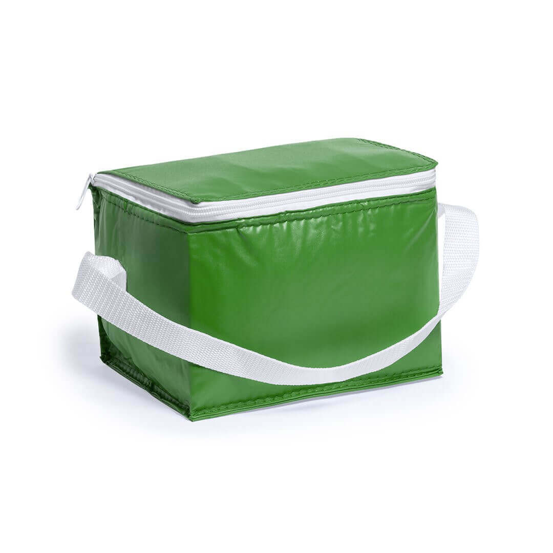 green color cooler bag
