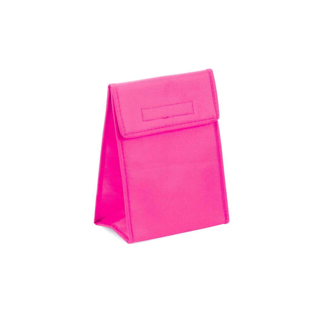 fuchsia color cooler bag