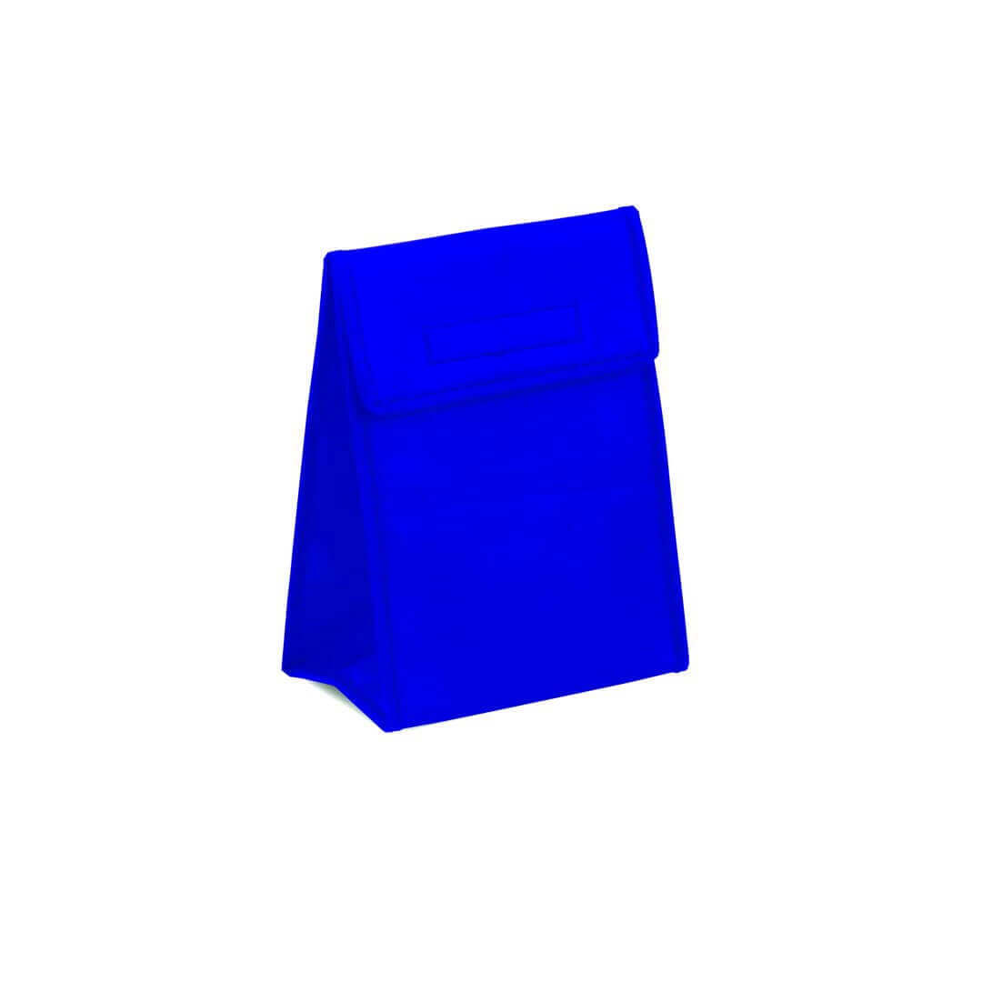 blue color cooler bag