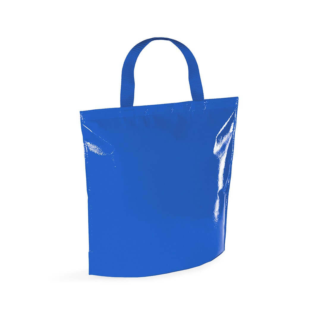 blue color cooler bag