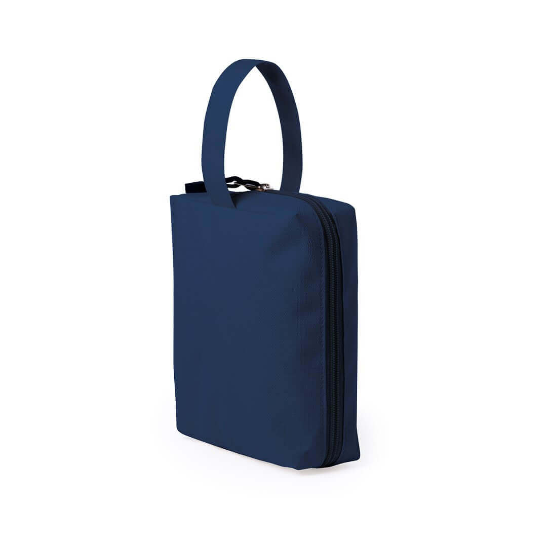dark blue color beauty bag